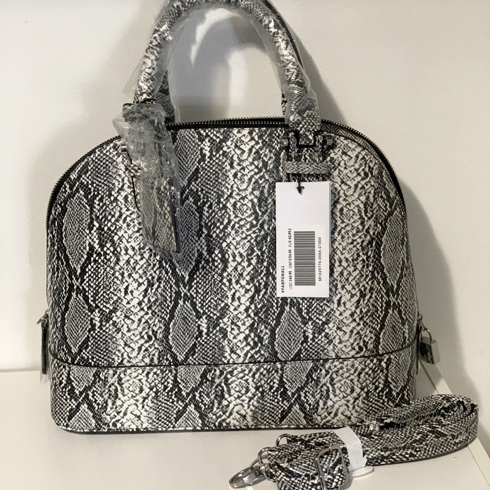 Brand new snake skin handbag